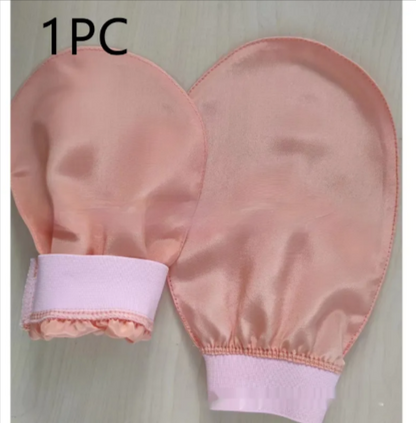 Silk Bath & Face Wash Gloves